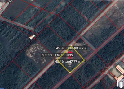 Property id208ls Land for sale in San Sai 1-1-65 sq.wa near Meajo University