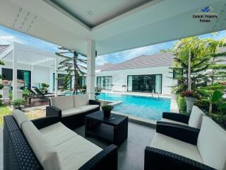 Superb, 6 bedroom, 8 bathroom, pool villa for sale in East Pattaya.