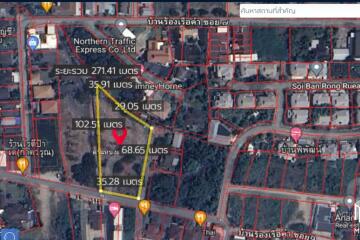 Property ID165LS Land for sale in Pa Dat, 2-1-16 Rai.,near Tesco Lotus Chiang Mai Hang Dong