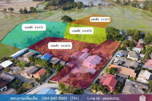 Property id119LSLand for sale in Doi Saket 14-0-38 Rai near Ornsirin6