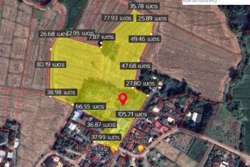 ทรัพย์สิน id119LSขายที่ดิน ดอยสะเก็ด 14-0-38 ไร่ ใกล้ อรสิริน6