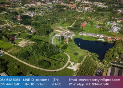 Property id 118ls Land for sale in San Na Meng, 2,420sq.m, San Sai District, Chiang Mai.