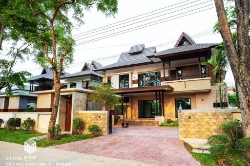 More – 017PS, Pool Villa Contemporary style, Wang Tan village, Chiang Mai, 4 bedrooms, 5 bathrooms, 450 sq m, Hang Hong District, Chiang Mai