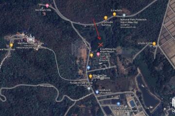 Property id 184LS Land for sale in Mae Hia 1-0-58 Rai near Doi Khum Temple