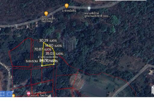 Property id 184LS Land for sale in Mae Hia 1-0-58 Rai near Doi Khum Temple