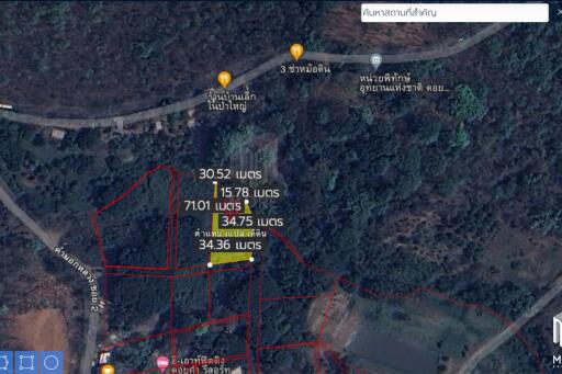 Property id 184LS Land for sale in Mae Hia 1-0-58 Rai near Doi Khum Temple