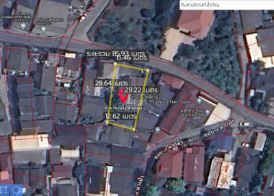 Property id 188ls Land for sale in Sutep area 98 sq.wa near Chiangmai University.