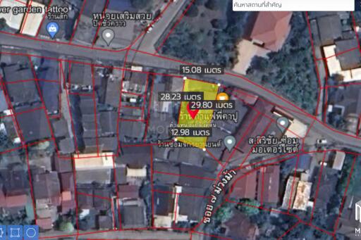 Property id 188ls Land for sale in Sutep area 98 sq.wa near Chiangmai University.