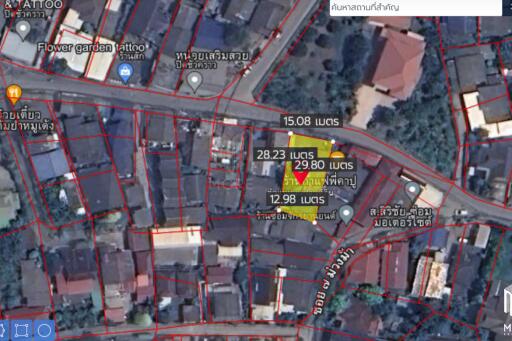 Property id 188ls Land for sale in Sutep area 98 sq.wa near Chiangmai University.