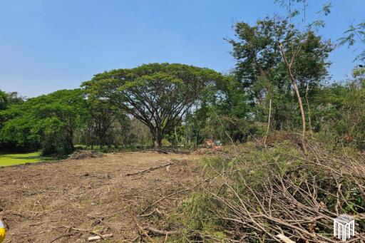 Property id 224LS Land for sale in Saraphi 1Rai 3Ngan 96sq.wa. near Global House Wiang Kum Kam