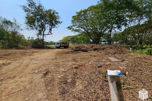 Property id 224LS Land for sale in Saraphi 1Rai 3Ngan 96sq.wa. near Global House Wiang Kum Kam