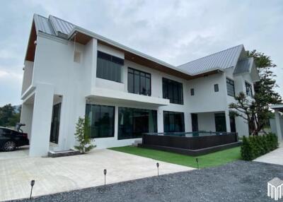 Property ID041PS detached house pool villa 4beds, 8baths 320 sq.m. nearby San Kamphaeng Hot Springs