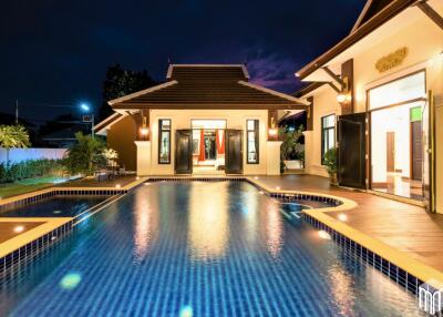 Property ID062PS Pool Villa, 4bedsroom, 5bathsroom, 220 sq.w., near Chiang Mai Airport