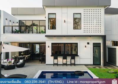 More – 019PS บ้านสั่งทำ Modern Pool Villa หมู่บ้านวังตาล เชียงใหม่ 4 ห้องนอน 5 ห้องน้ำ 382 ตรม