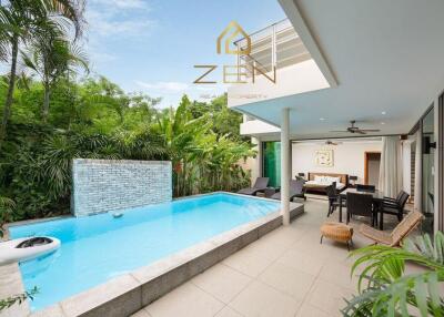 Cozy Villa with 3 Bedrooms in Rawai for Rent