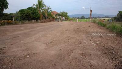 Beautiful 275 square wah land plot in Mae Rim zone, near government center.