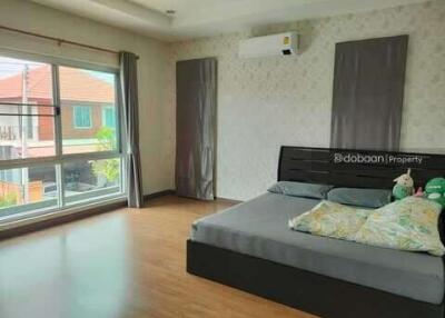 Detached house, 2 floors, 3 bedrooms, 3 bathrooms, in the San Kamphaeng area, near Big C Doi Saket.