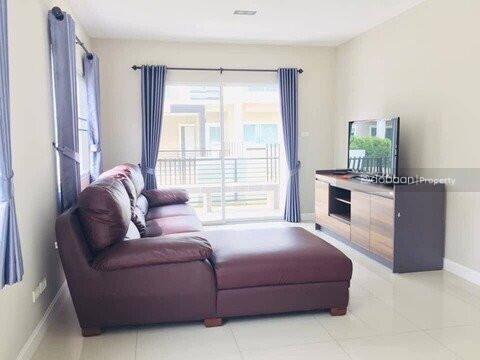 A two-story detached house with 3 bedrooms and 3 bathrooms in the San Sai zone, near the Unity Concord International School.