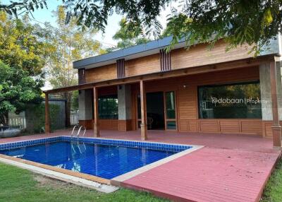 Single house, pool villa, Hang Dong zone, near Wat Phra That Doi Kham.