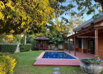 Single house, pool villa, Hang Dong zone, near Wat Phra That Doi Kham.