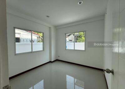 A two-story single house with 4 bedrooms and 3 bathrooms located in the suburban area near Central Festival Chiang Mai.