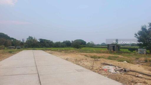 A beautiful 100 sq.wah land plot located in the Chiang Mai city zone, near Kad Ruam Chok.