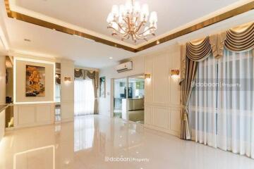 2-story detached house, 5 bedrooms, 7 bathrooms, Mueang Chiang Mai zone. Near Chiang Mai Airport