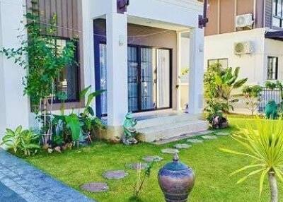 Detached house, 2 floors, 4 bedrooms, 4 bathrooms, in San Kamphaeng area.