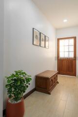 A two-story detached house with three bedrooms and four bathrooms located in the Hang Dong area, near Kad Farang.
