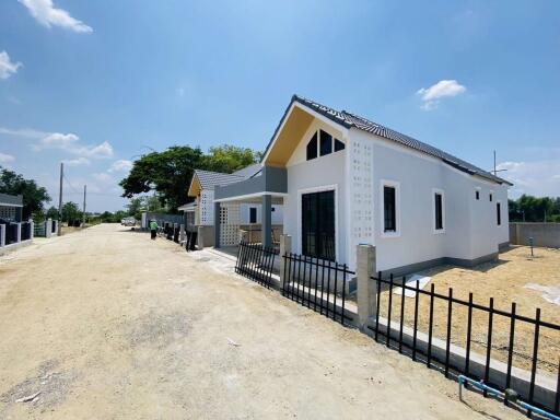 One-story detached house in Nordic, 3 bedrooms, 3 bathrooms, Doi Saket zone.