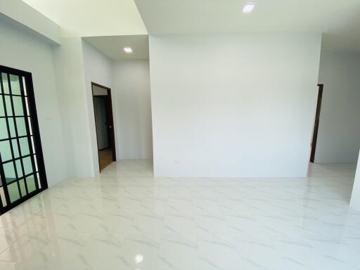 One-story detached house, Nordic style, 3 bedrooms, 3 bathrooms, Doi Saket zone.