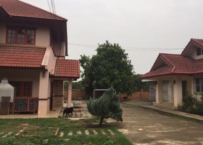 Single house at this time, 4 bedrooms, 3 bathrooms, Saraphi zone.