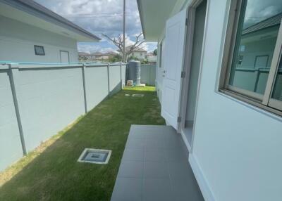 A Modern single-story house with 3 bedrooms and 2 bathrooms in the , San Na Meng, Sansai, Chiang Mai