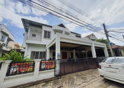 A 2-story single-family house in a contemporary style.