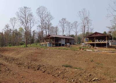 Beautiful land plot of 2 rai, 3 ngan, 48 square wah, located in Doi Saket zone.