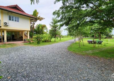 5 Rai Countryside Lake House For Sale In Doi Saket