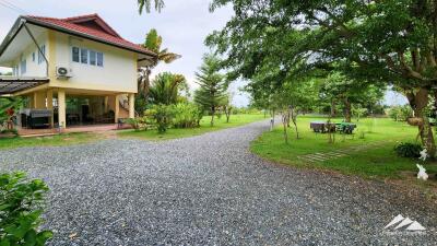 5 Rai Countryside Lake House For Sale In Doi Saket