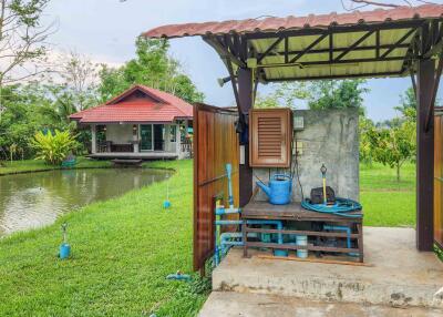 5 Rai Countryside Lake House For Sale In Doi Saket