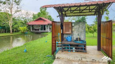 5 Rai Countryside Lake House For Sale In Doi Saket