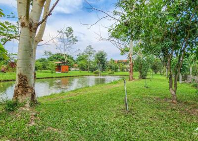 5 Rai Countryside Lake House For Sale In Doi Saket