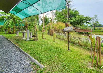 5 Rai Countryside Lake House For Sale In Doi Saket