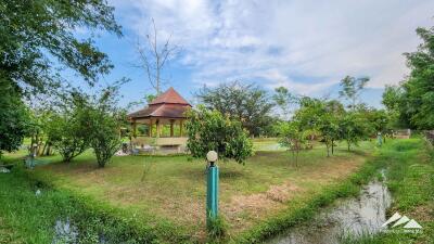 5 Rai Countryside Lake House For Sale In Doi Saket