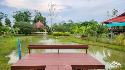 5 Rai Countryside Lake House For Sale In Doi Saket