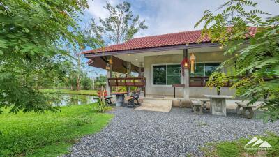 5 Rai Countryside Lake House For Sale In Doi Saket