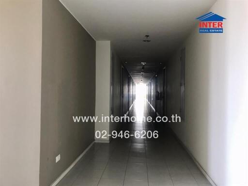 Hallway in residential building