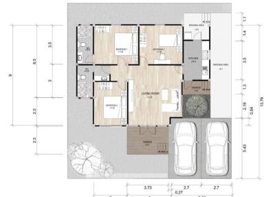 Floor Plan of a House