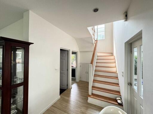 Main living area with staircase