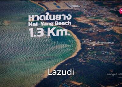 Beautiful Land for sale, Near Nai Yang Beach, Phuket