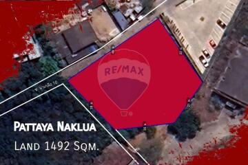 LAND FOR SALE Soi Naklua 10-12, land Close to the beach about 50 meters.