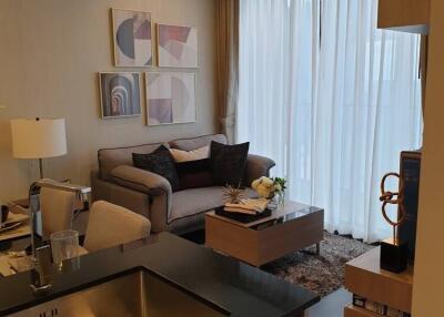 2-BR Condo at The Line Asoke - Ratchada near MRT Phra Ram 9